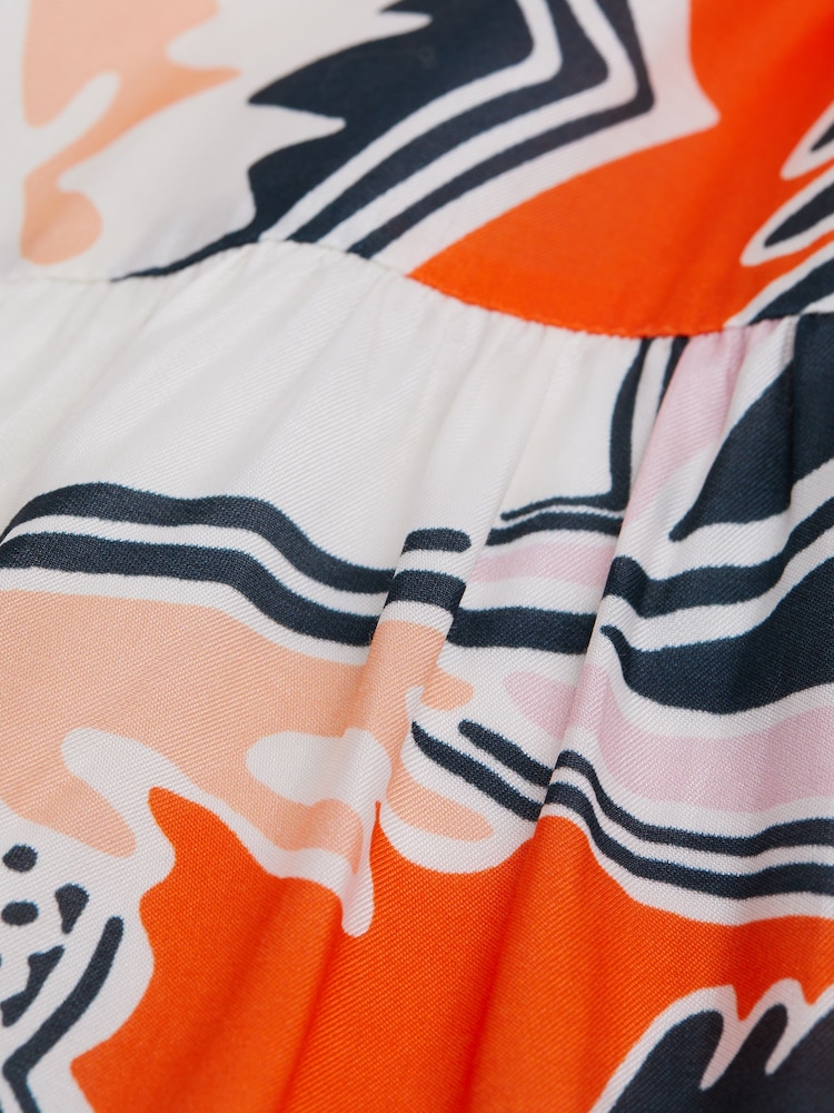 Reiss Coral April 4-9 yrs Printed Floaty Dress - Image 5 of 5