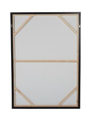 Libra Black Golden Rain Foiled Framed Canvas - Image 3 of 4