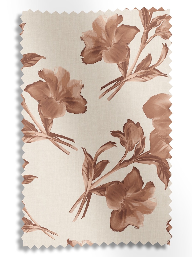 Ted Baker Terracotta Midnight Garden Made to Measure Curtains - Image 9 of 9 Ted Baker Terracotta Midnight Garden Made to Measure Curtains - Image 9 of 9