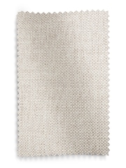 Set of 2 Chunky Weave Mid Natural Light Wood Leg Wolton Non Buttoned Dining Chairs - Image 8 of 8