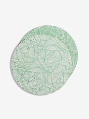 Nina Campbell Set of 4 Sage Green Cork backed Placemats - Image 3 of 3