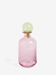Rockett St George Pink/Green Apothecary Bottle - Image 2 of 2