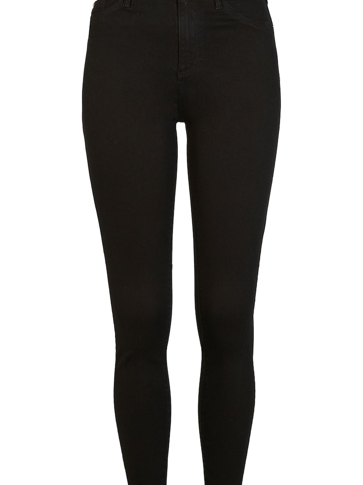 River Island Black Mid Rise Molly Jean - Image 4 of 4