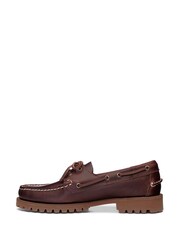 Sebago Brown Ranger Waxy Moccasins Shoes - Image 2 of 5