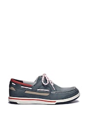 Sebago Blue Triton Leather Boat Shoes - Image 1 of 5