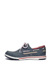 Sebago Blue Triton Leather Boat Shoes - Image 2 of 5