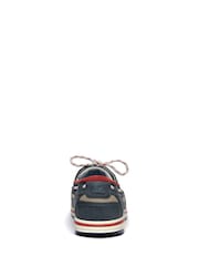 Sebago Blue Triton Leather Boat Shoes - Image 5 of 5
