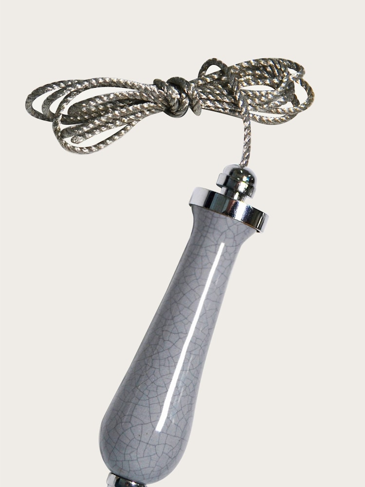 Laura Ashley Dove Grey Bertie Light Pull - Image 3 of 3