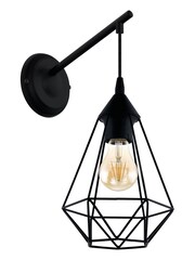 Eglo Black Tarbes Geometric Wall Light - Image 2 of 3