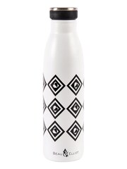 Navigate Black Monochrome 500ml Drinks Bottle - Image 2 of 2