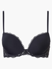 Calvin Klein Black Lace Trimmed Demi Bra - Image 4 of 4