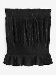 Black Sparkle Bandeau Boobtube Vest - Image 5 of 5