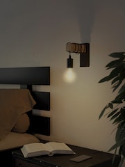 Eglo Black Townshend Wall Light - Image 2 of 5