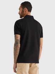 Tommy Hilfiger Black 1985 Regular Fit Polo Shirt - Image 2 of 5