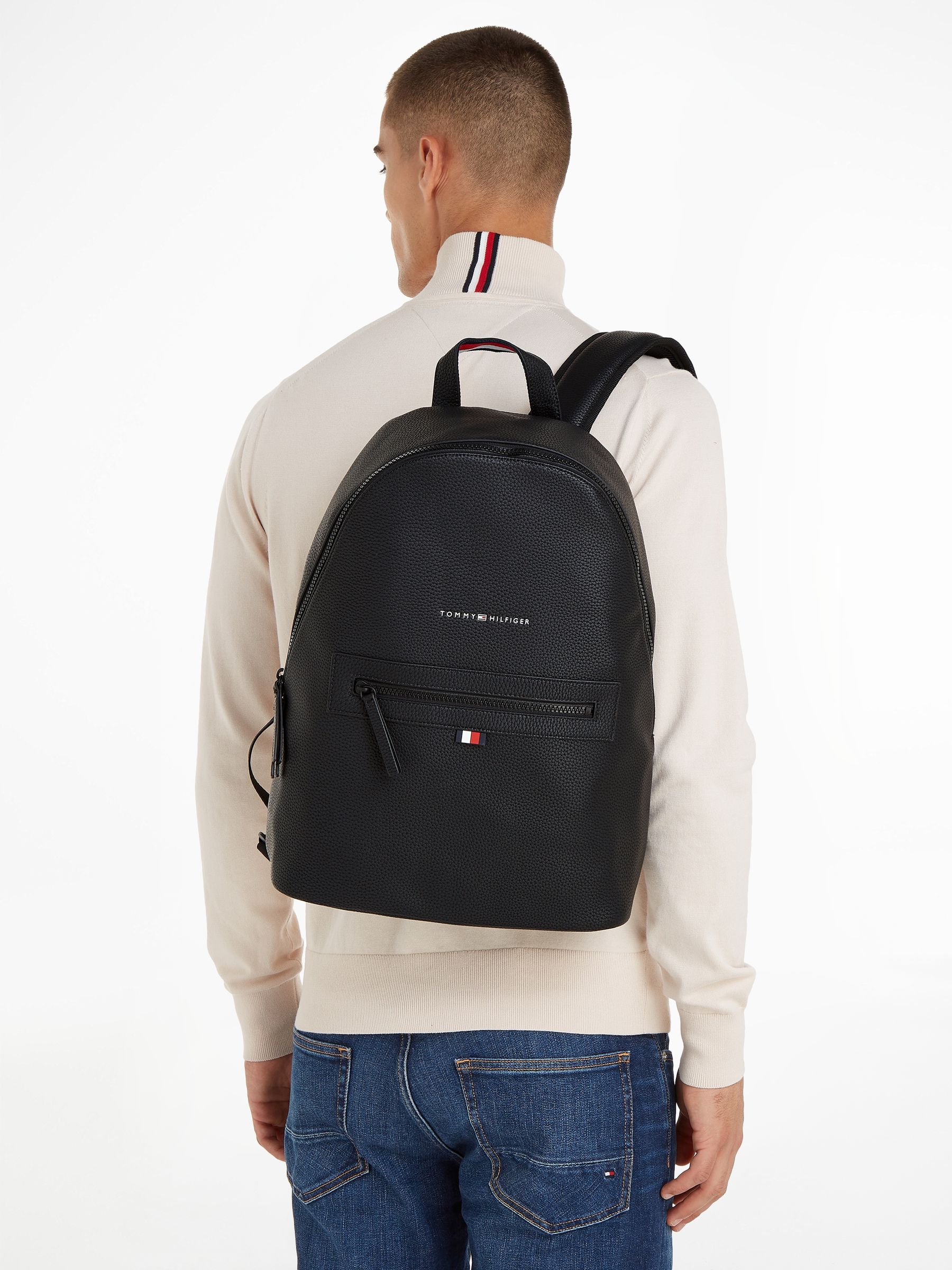 Buy Tommy Hilfiger Black Essential Backpack from Next USA