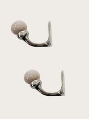 Laura Ashley Set of 2 Pale Slate Bertie Hooks - Image 3 of 4