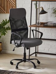 Soft Marl Dark Grey Jaxon Office Chair - Image 1 of 8