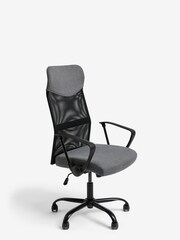 Soft Marl Dark Grey Jaxon Office Chair - Image 3 of 8