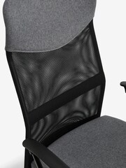 Soft Marl Dark Grey Jaxon Office Chair - Image 6 of 8