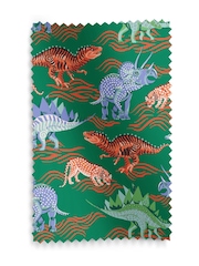 Cath Kidston Green Kids Dinosaur Made To Measure Roller Blinds - Image 5 of 6