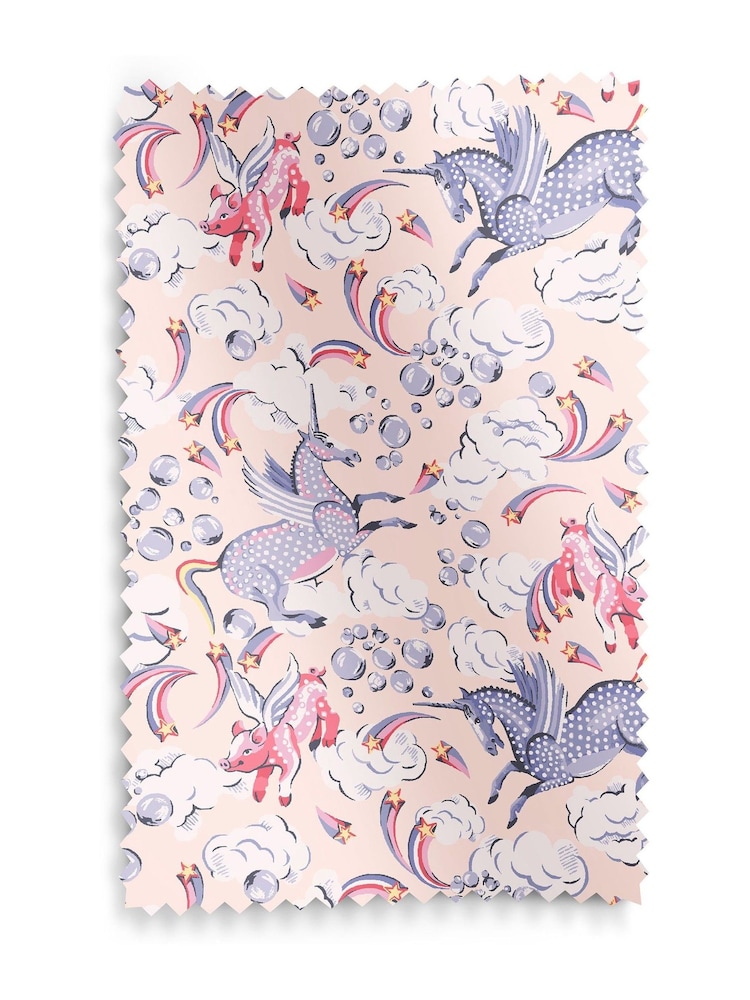 Cath Kidston Pink Kids Unicorn Made To Measure Roller Blinds - Image 4 of 4 Cath Kidston Pink Kids Unicorn Made To Measure Roller Blinds - Image 4 of 4