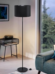 Eglo Black Masero Minimalist Floor Lamp - Image 1 of 4