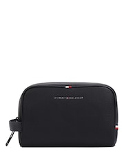 Tommy Hilfiger Black Essential Washbag - Image 1 of 3
