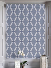 Sanderson Blue Hemsby Made To Measure Roman Blind - Image 5 of 6