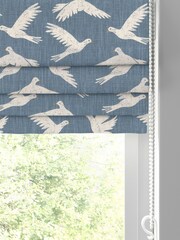 Sanderson Blue Paper Doves Made To Measure Roman Blind - Image 2 of 6