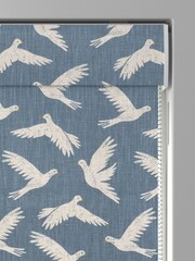 Sanderson Blue Paper Doves Made To Measure Roman Blind - Image 3 of 6