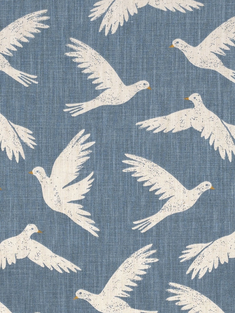 Sanderson Blue Paper Doves Made To Measure Roman Blind - Image 6 of 6