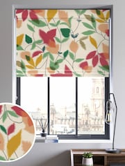 Scion Red Akira Made To Measure Roman 100% Cotton Blind - Image 1 of 6