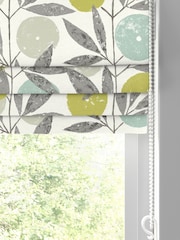 Scion Grey Blomma Made To Measure Roman Blind - Image 2 of 6