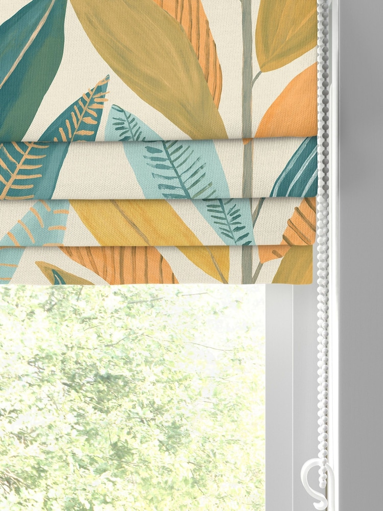 Scion Green Hikkaduwa Made To Measure Roman Blind - Image 2 of 6