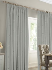 Sophie Allport Grey Bee Made To Measure 100% Cotton Curtains - Image 2 of 9
