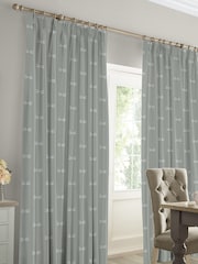 Sophie Allport Grey Dragonfly Made To Measure Curtains - Image 2 of 9