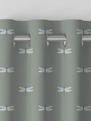 Sophie Allport Grey Dragonfly Made To Measure Curtains - Image 7 of 9