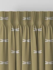Sophie Allport Mustard Yellow Dragonfly Made To Measure Curtains - Image 5 of 9