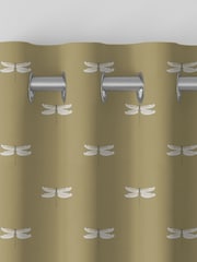 Sophie Allport Mustard Yellow Dragonfly Made To Measure Curtains - Image 7 of 9