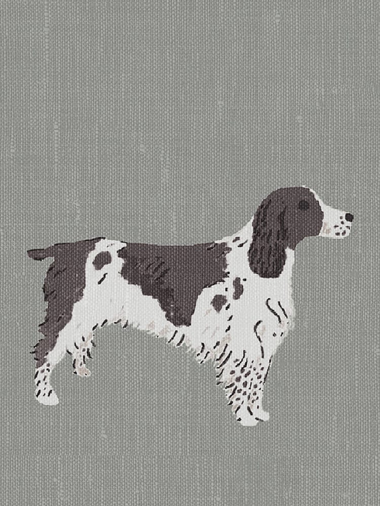 Sophie Allport Sage Green Woof Made To Measure 100% Cotton Curtains - Image 9 of 9