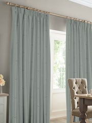 Sophie Allport Teal Blue Hare Made To Measure Curtains - Image 2 of 9