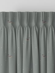 Sophie Allport Teal Blue Hare Made To Measure Curtains - Image 5 of 9