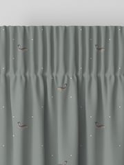 Sophie Allport Teal Blue Hare Made To Measure Curtains - Image 6 of 9