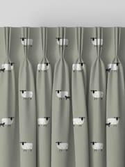 Sophie Allport Grey Sheep Made To Measure Curtains - Image 5 of 9