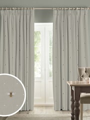 Sophie Allport Natural Bee Made To Measure 100% Cotton Curtains - Image 1 of 9
