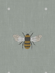 Sophie Allport Blue Bee Made To Measure Curtains - Image 9 of 9