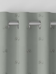 Sophie Allport Green Elephant Made To Measure Curtains - Image 7 of 9