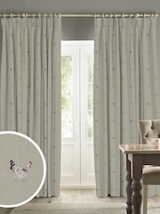 Sophie Allport Natural Chicken Made To Measure 100% Cotton Curtains - Image 1 of 9