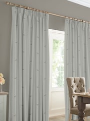 Sophie Allport Green Hare Made To Measure 100% Cotton Curtains - Image 2 of 9