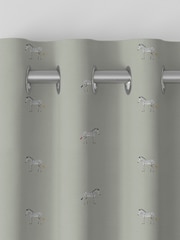 Sophie Allport Natural Zebra Made To Measure 100% Cotton Curtains - Image 7 of 9